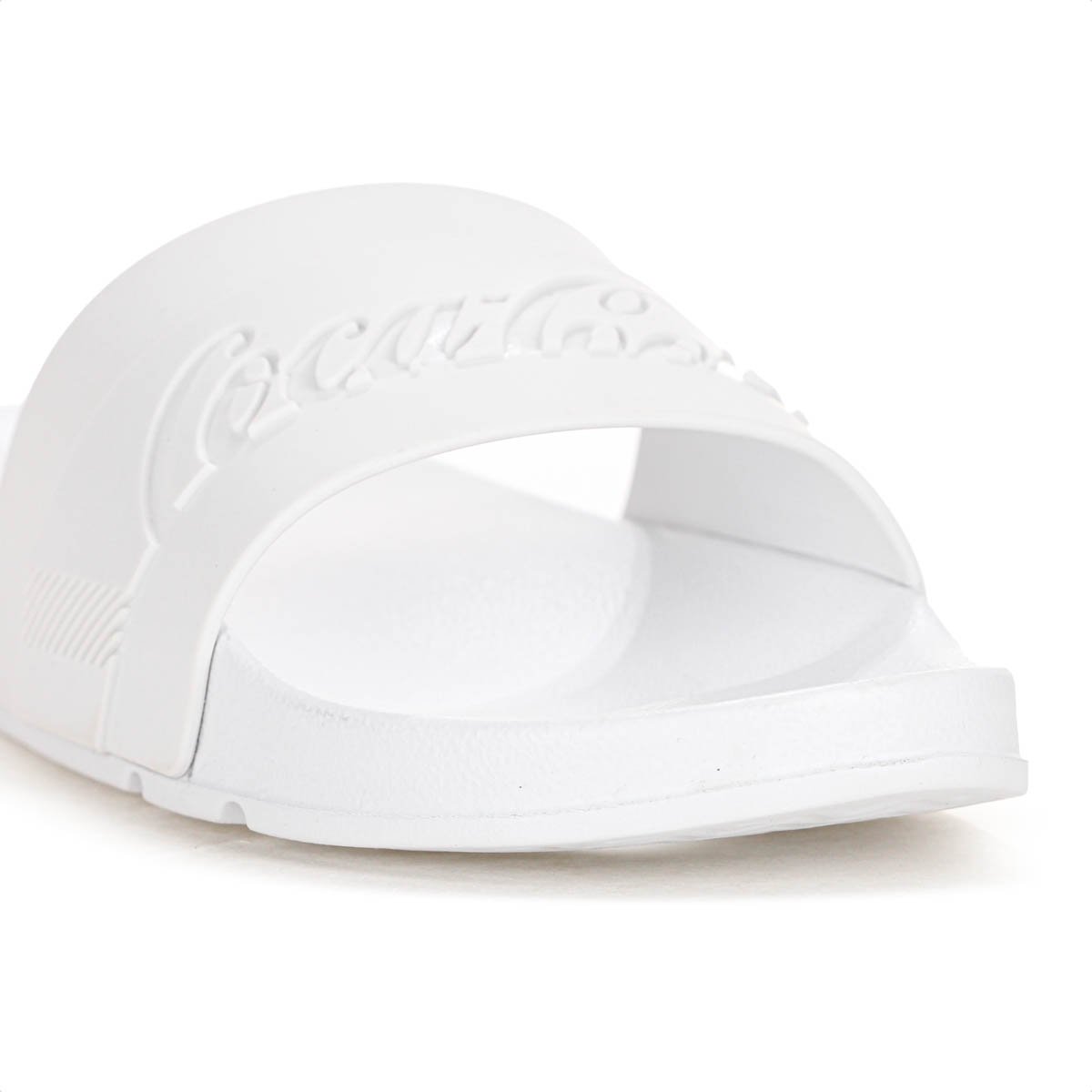 Chinelo Coca Cola Slide Injetado Branco - Masculino Branco 8