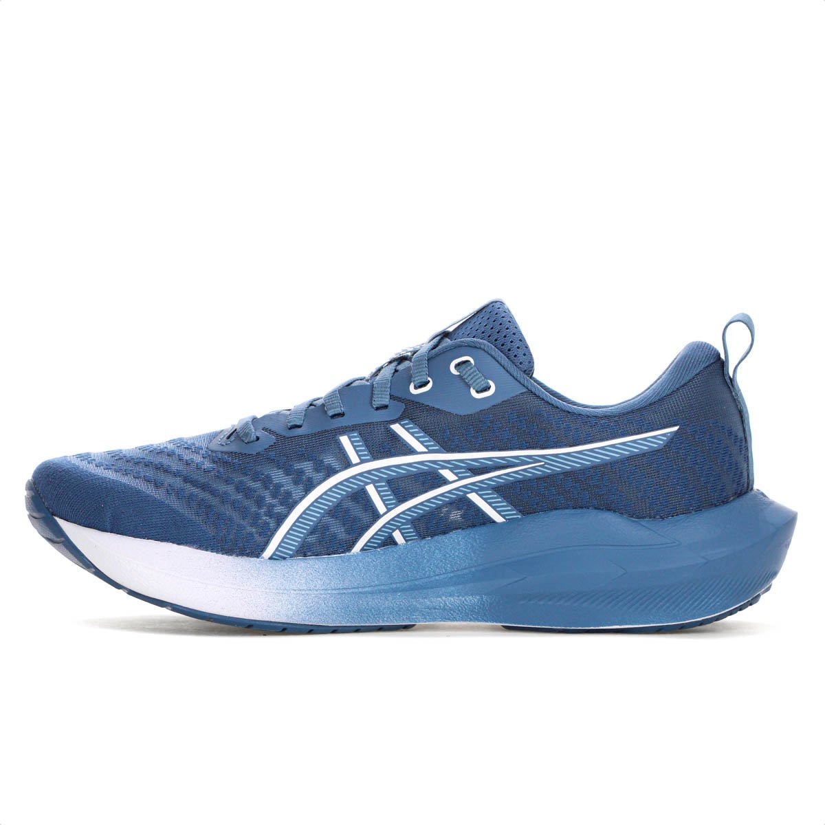 Tenis Asics Gel Shogun 8 Azul e Branco - Masculino Azul 2