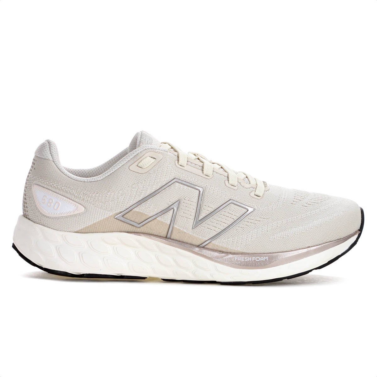 Tenis New Balance Fresh Foam 680v8 Bege - Feminino