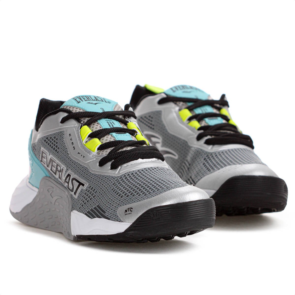 Tenis Everlast Climber Ultra Cinza e Verde Agua - Masculino Cinza 3