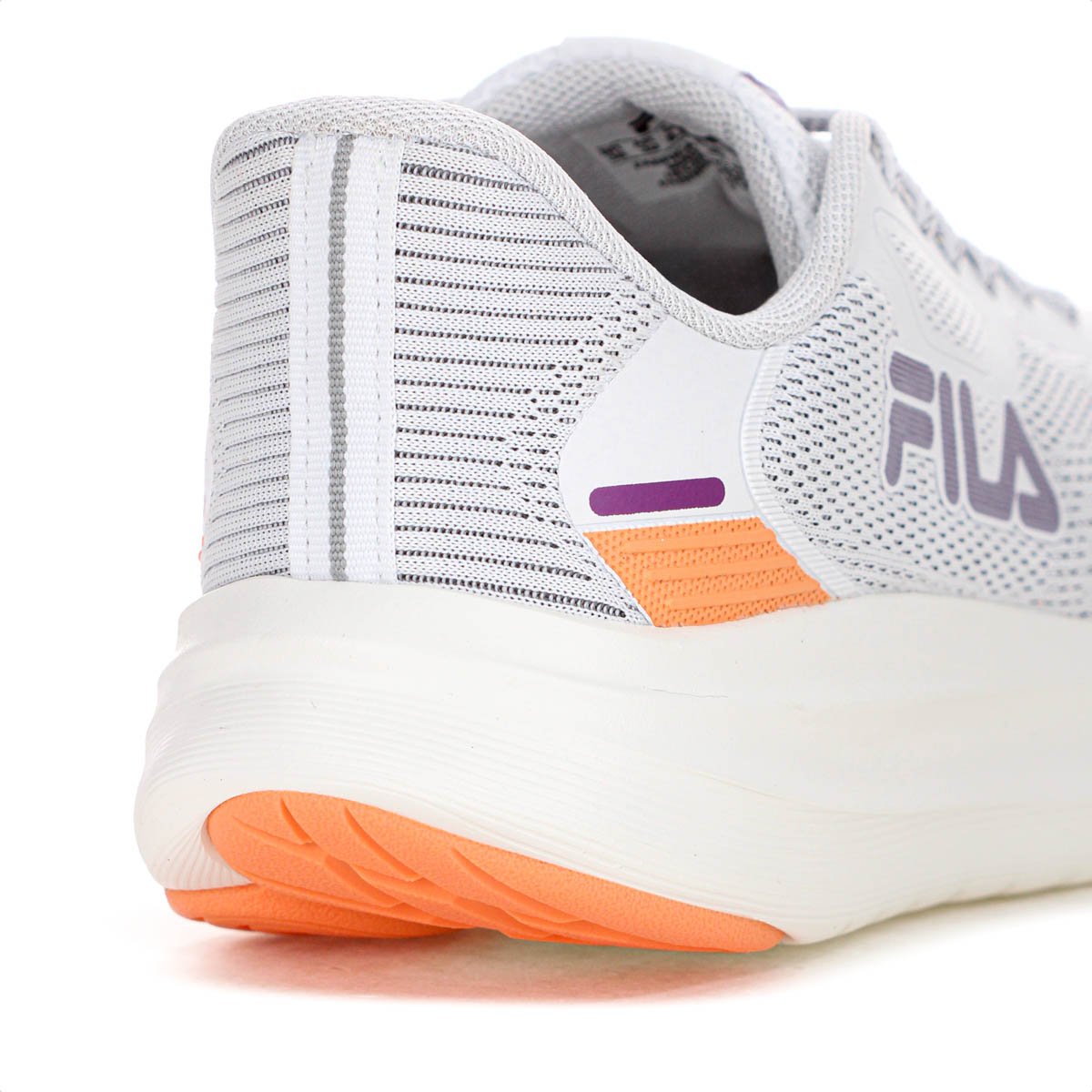 Tenis Fila Fastness Branco Laranja e Roxo - Feminino Branco 7