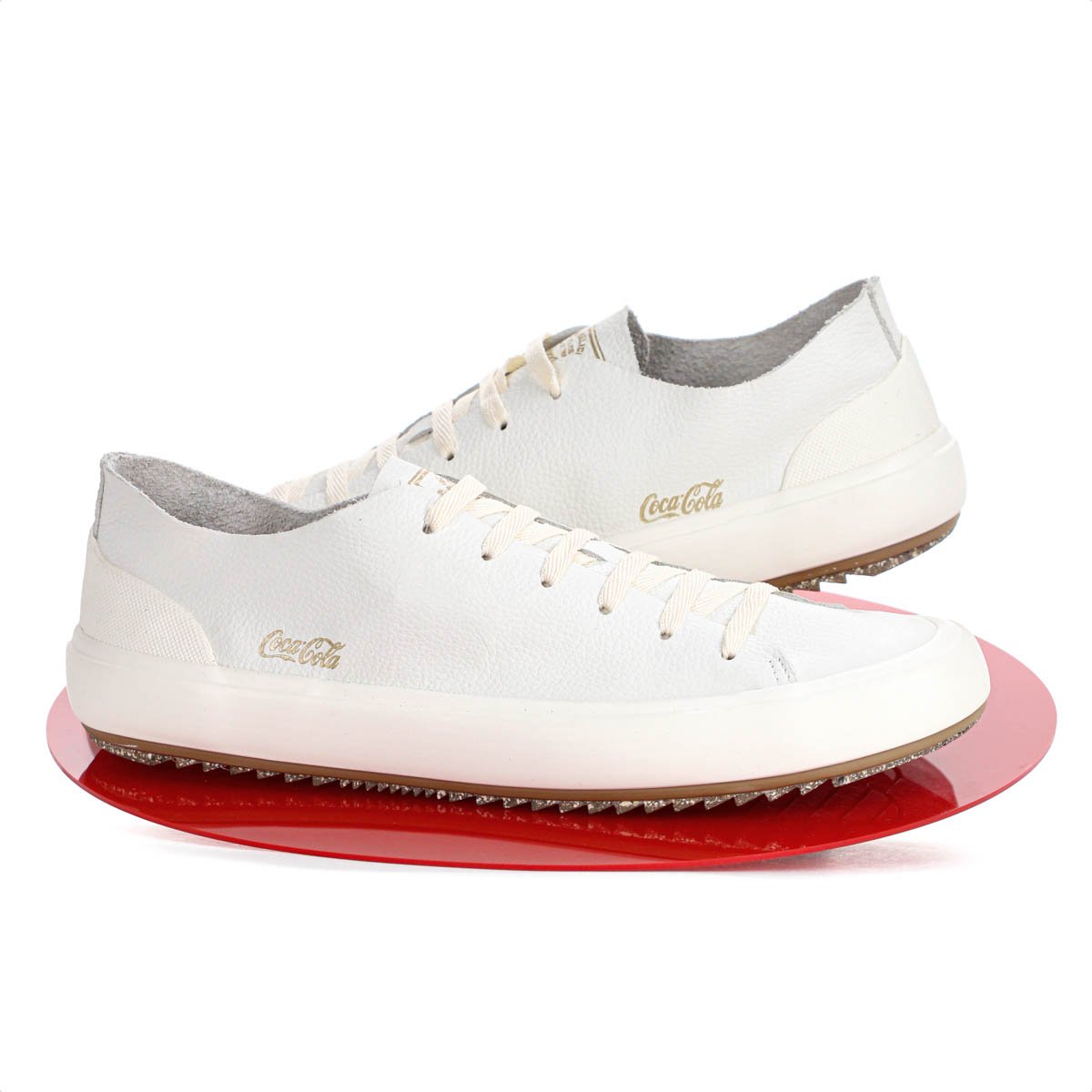 Tenis Coca Cola Trail Leather Off White - Masculino Off White 8