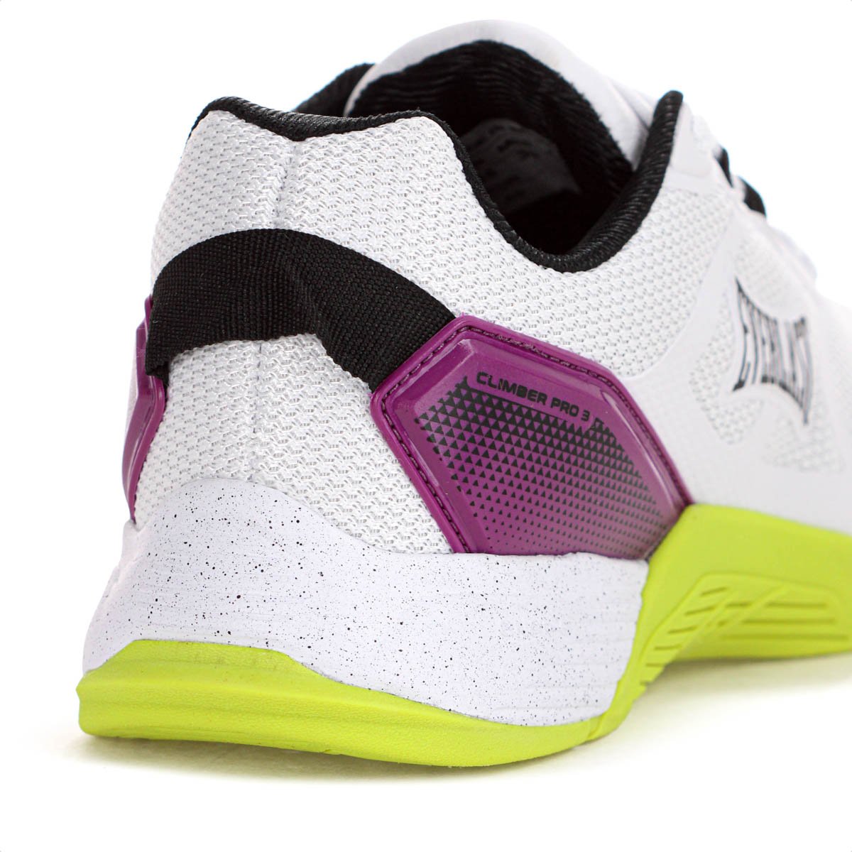 Tenis Everlast Climber Pro 3 Branco Roxo e Verde - Feminino  Branco/Roxo/Verde 7