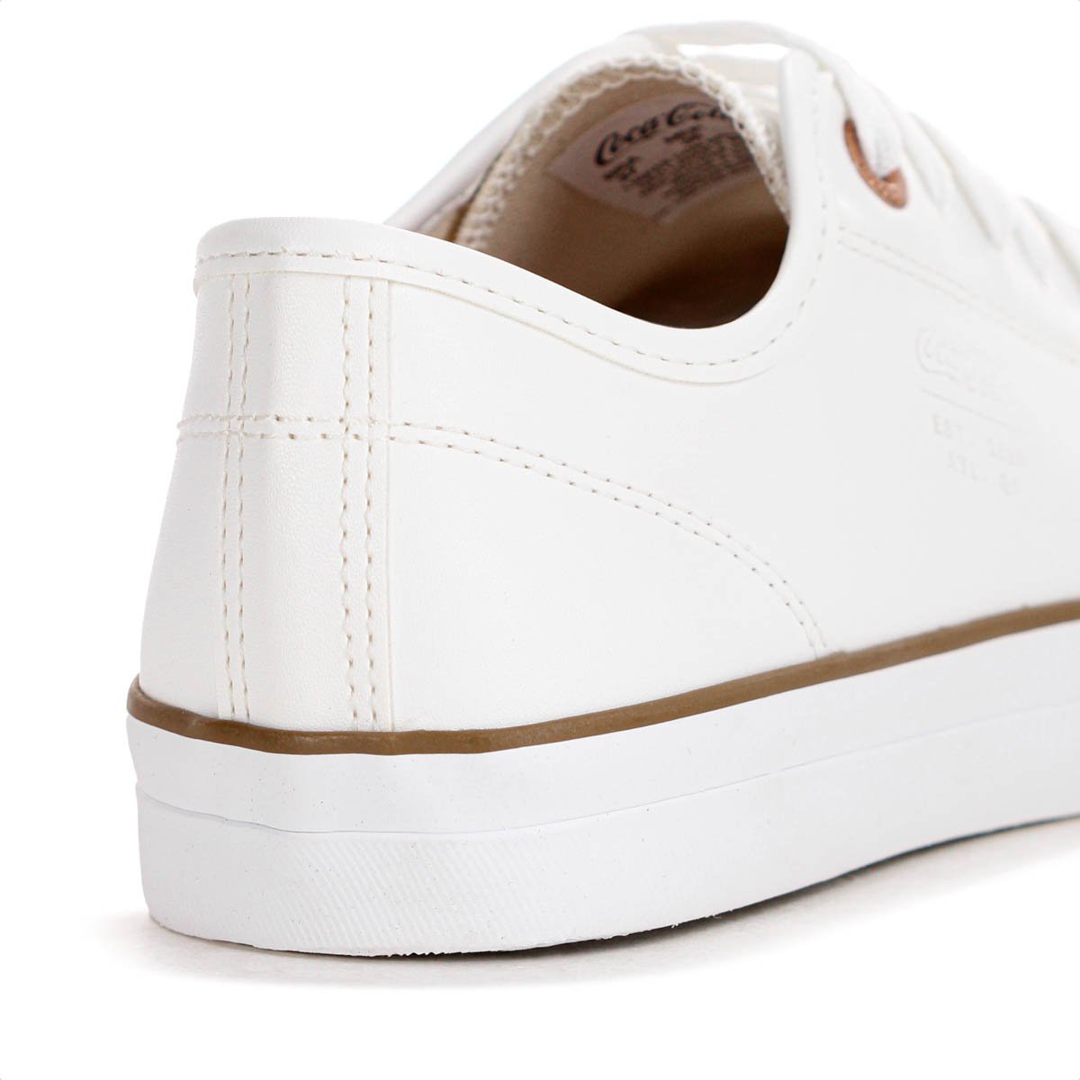 Tenis Coca Cola Stream Town Branco - Feminino Branco 7