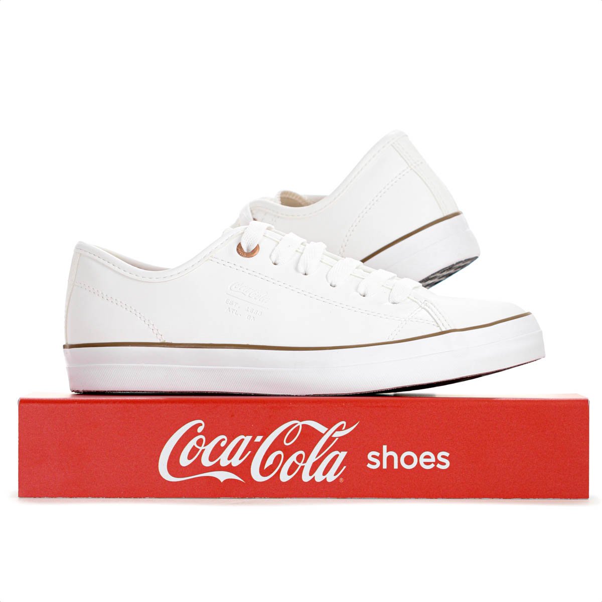 Tenis Coca Cola Stream Town Branco - Feminino Branco 8