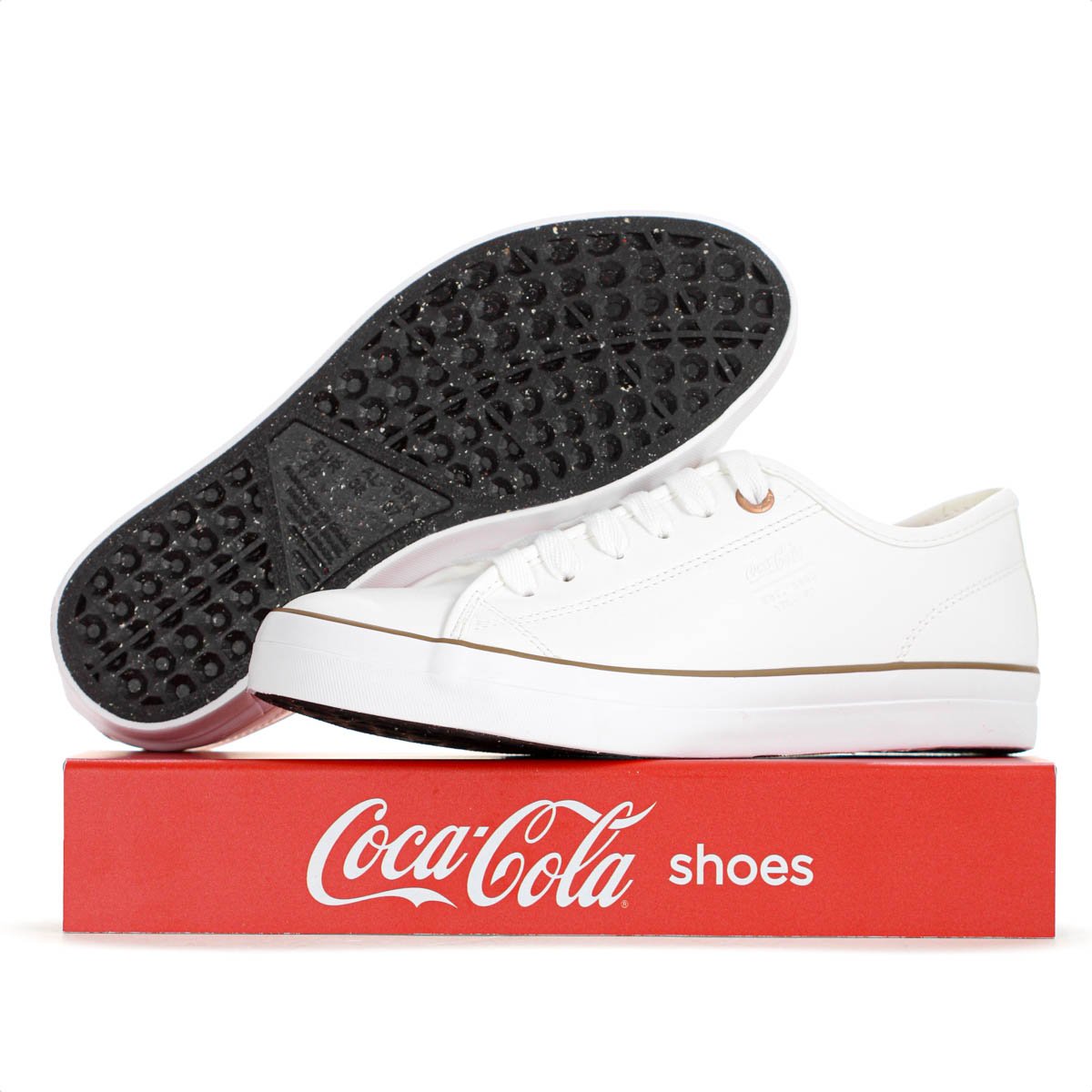 Tenis Coca Cola Stream Town Branco - Feminino Branco 9