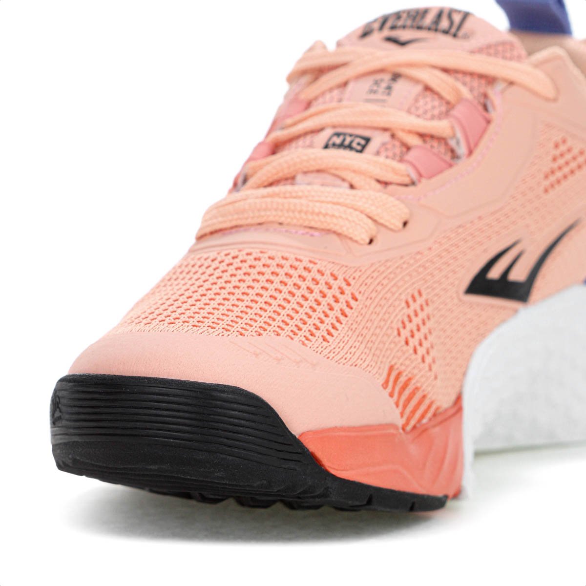 Tenis Everlast Climber Ultra Laranja Claro e Azul - Feminino  Laranja 6