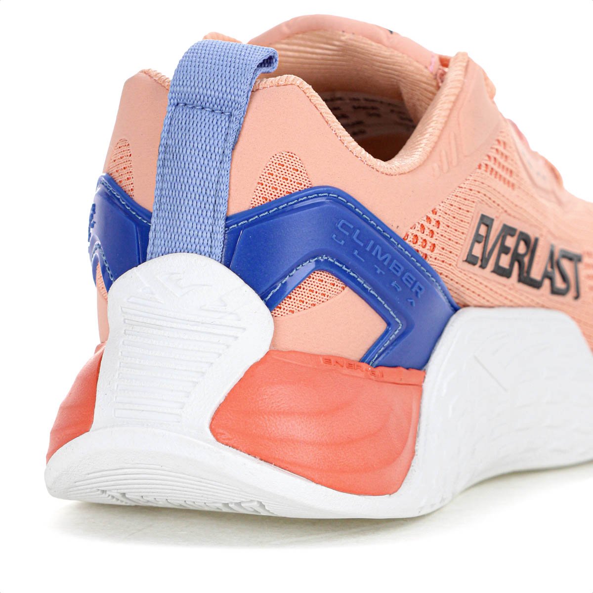 Tenis Everlast Climber Ultra Laranja Claro e Azul - Feminino  Laranja 7