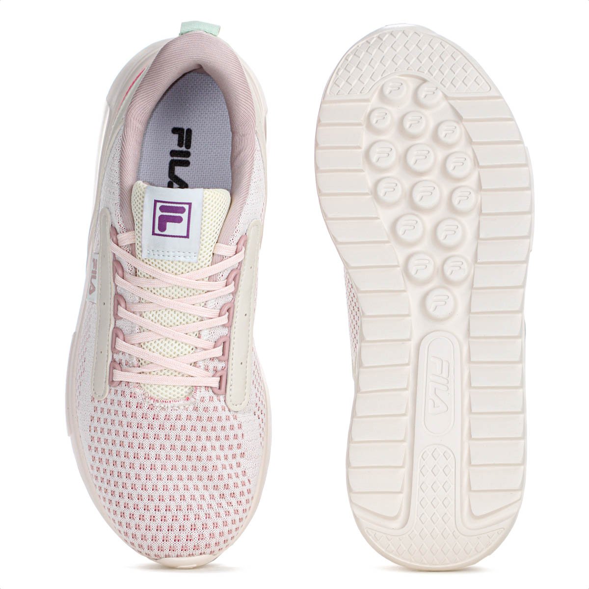 Tenis Fila Freestyle II Rosa Claro -  Feminino Rosa 5