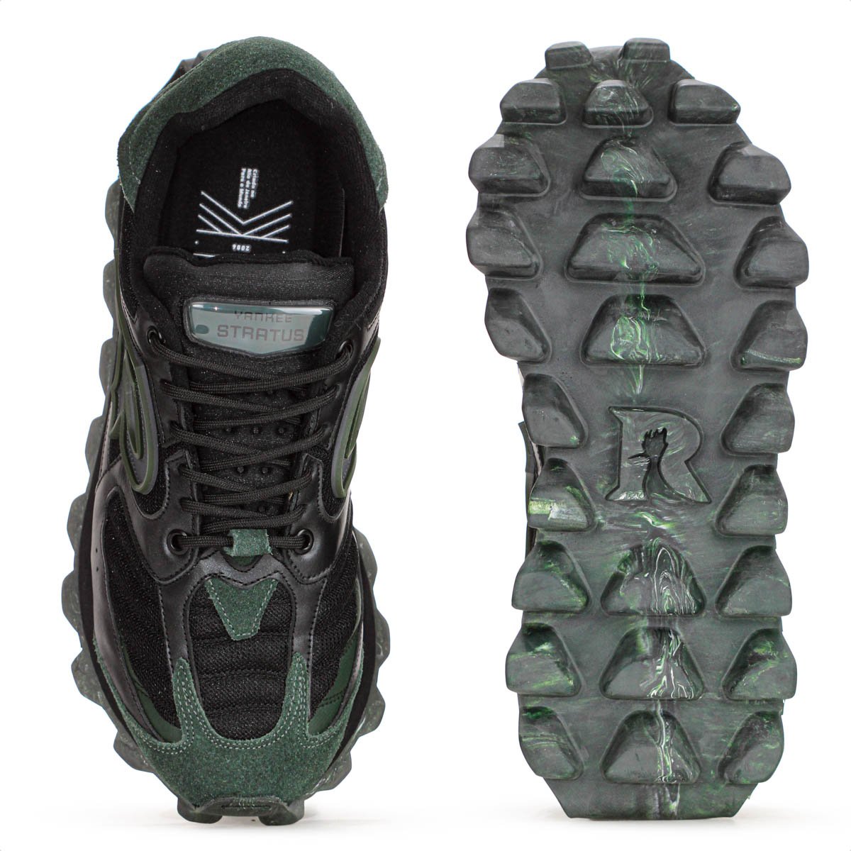 Tenis Reserva Yankee Stratus Preto e Verde - Masculino Preto 4