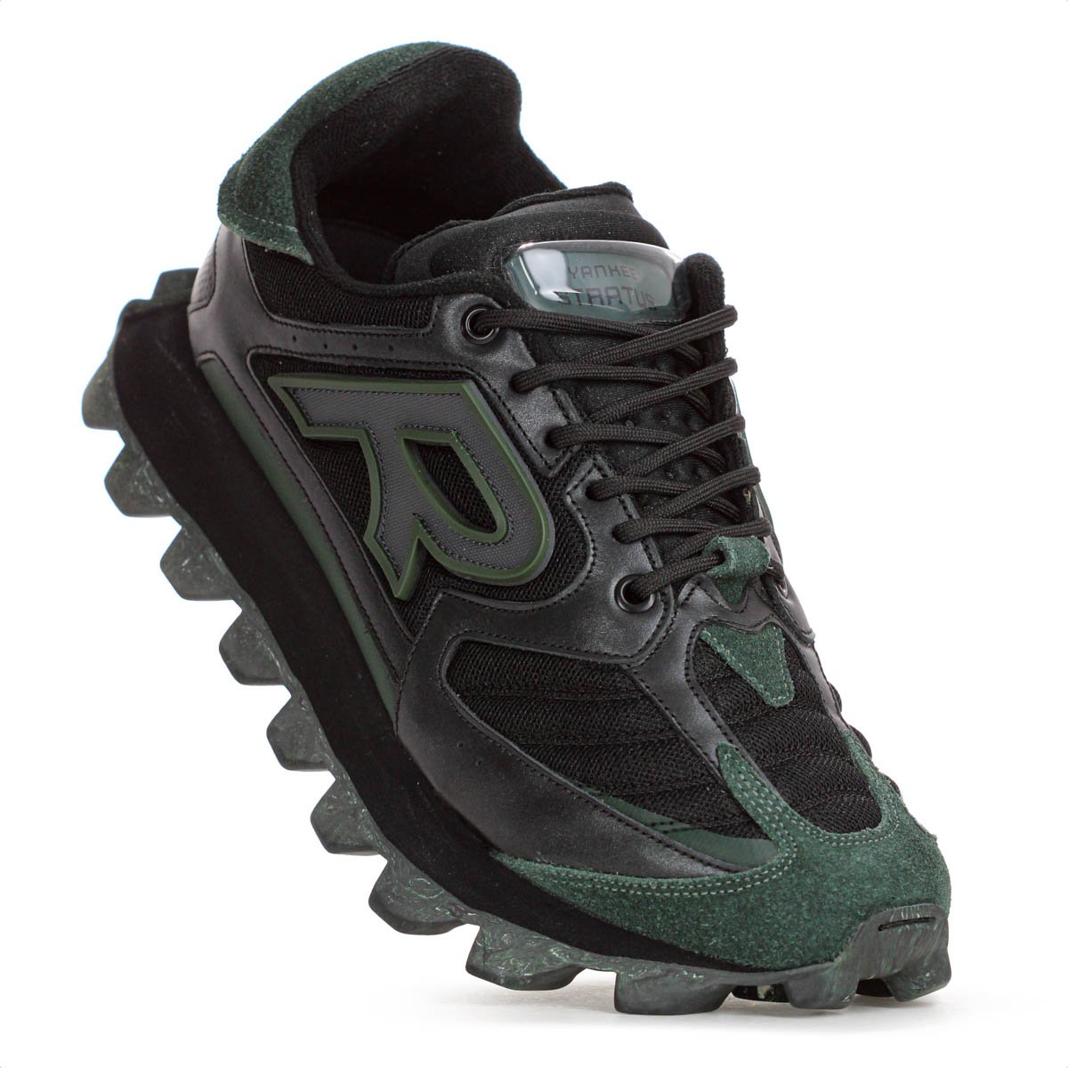 Tenis Reserva Yankee Stratus Preto e Verde - Masculino Preto 5