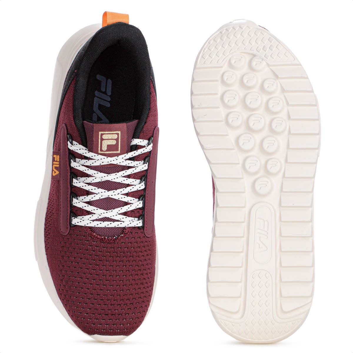 Tenis Fila Freestyle II Bordo e Preto - Masculino Vermelho 4
