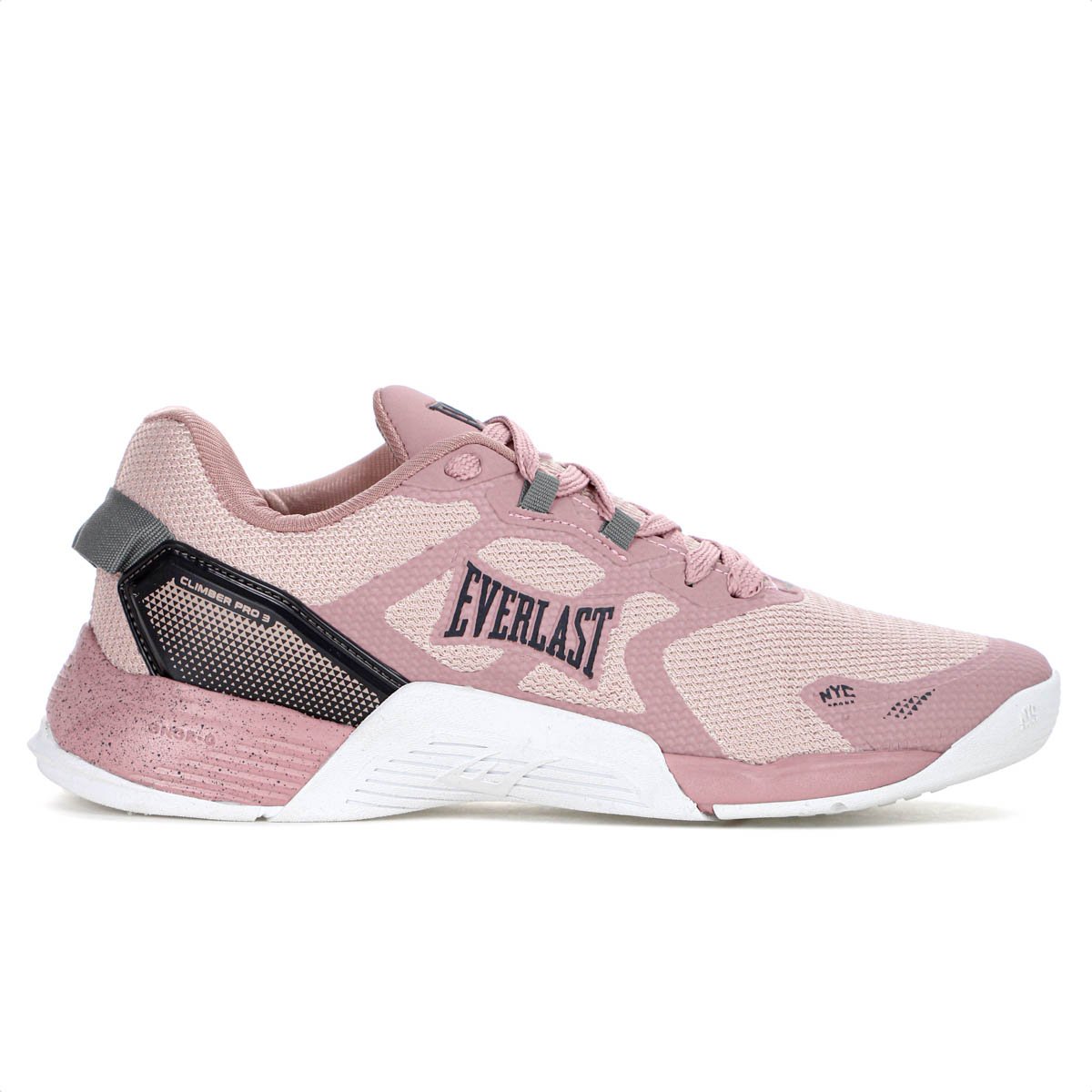 Tenis Everlast Climber Pro 3 Rosa e Cinza - Feminino