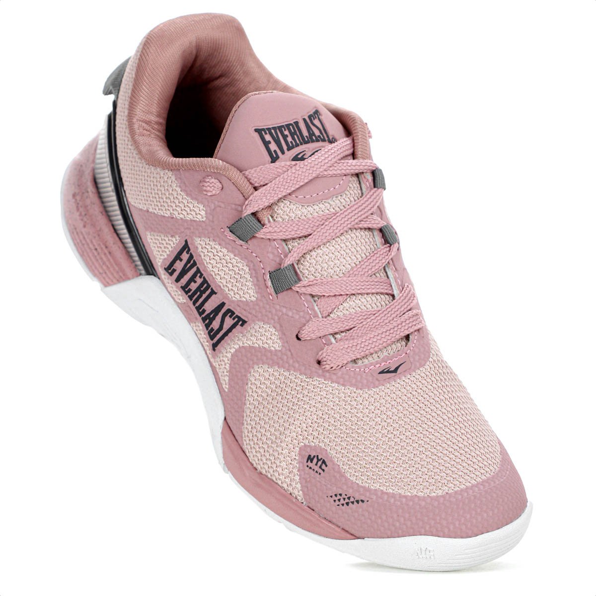 Tenis Everlast Climber Pro 3 Rosa e Cinza - Feminino Rosa 5