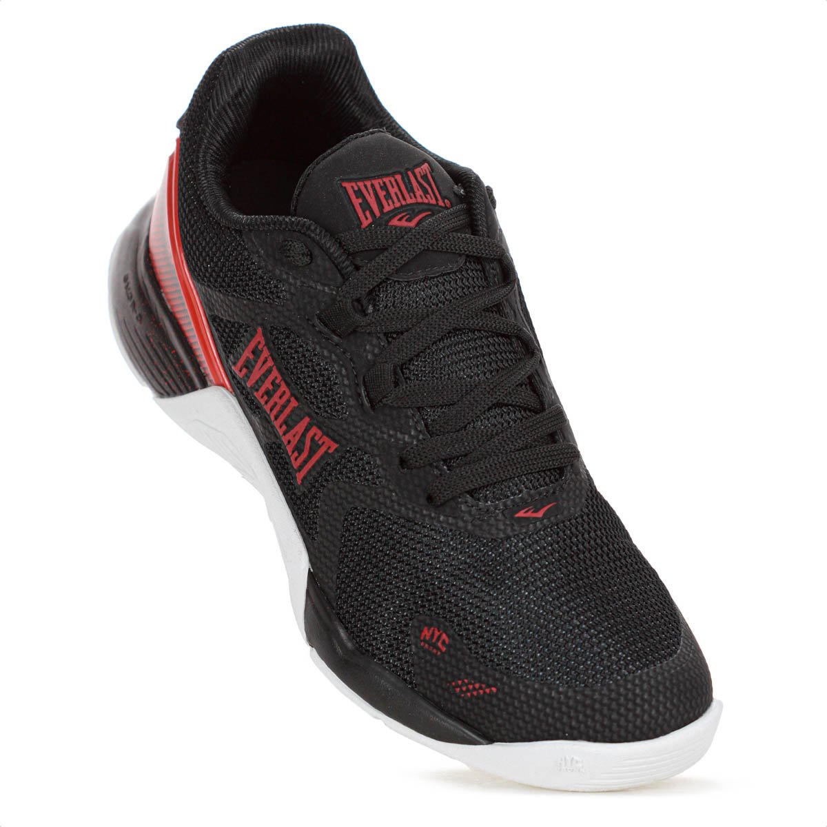 Tenis Everlast Climber Pro 3 Preto e Vermelho - Feminino  Preto 3