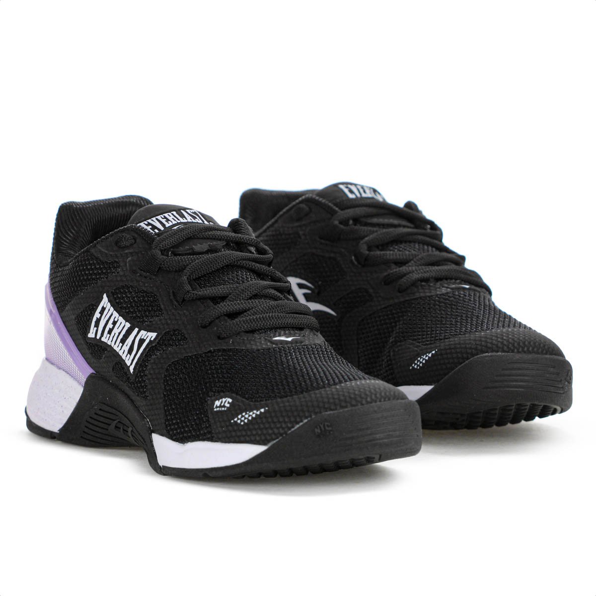 Tenis Everlast Climber Pro 3 Preto e Lilas - Feminino Preto 3