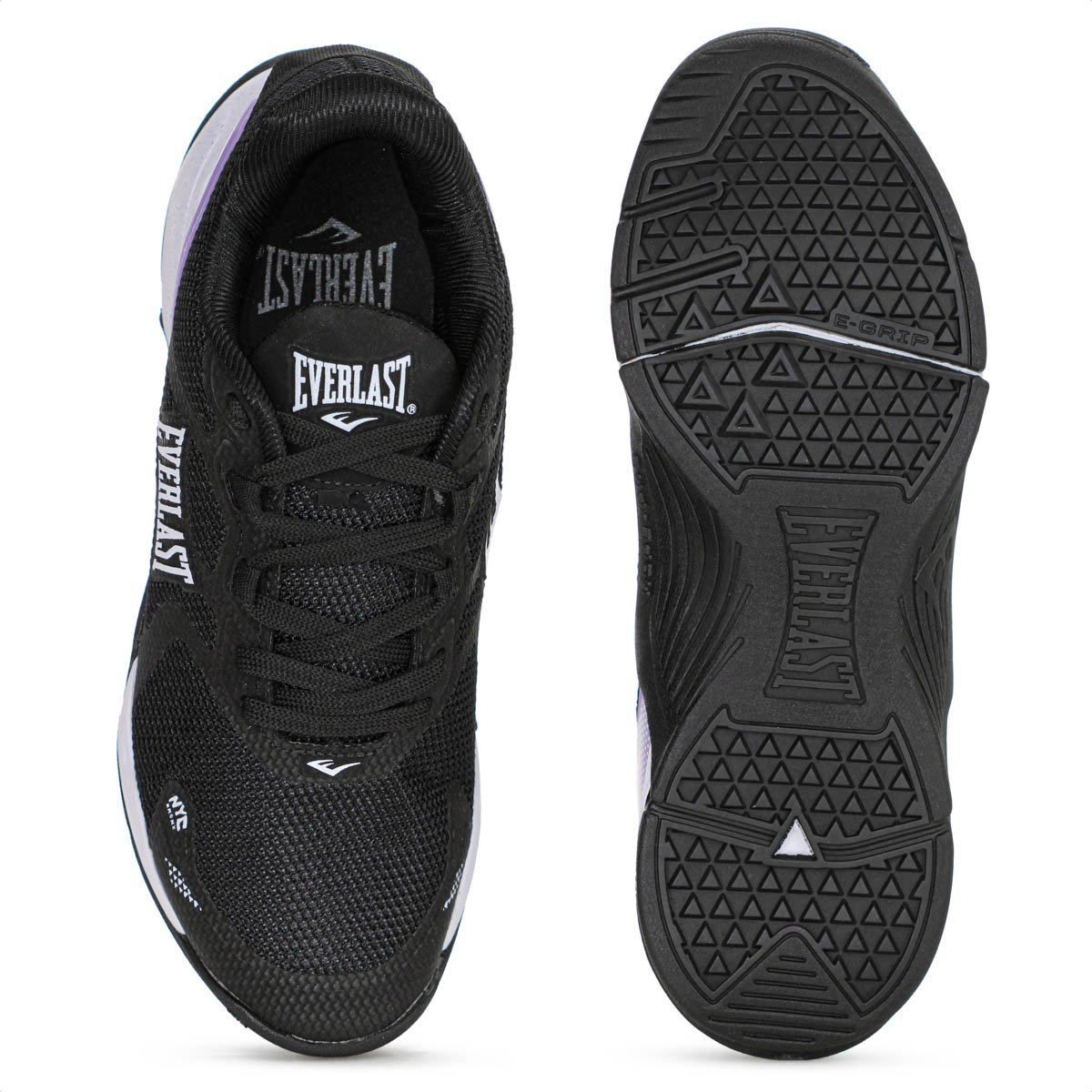 Tenis Everlast Climber Pro 3 Preto e Lilas - Feminino Preto 4