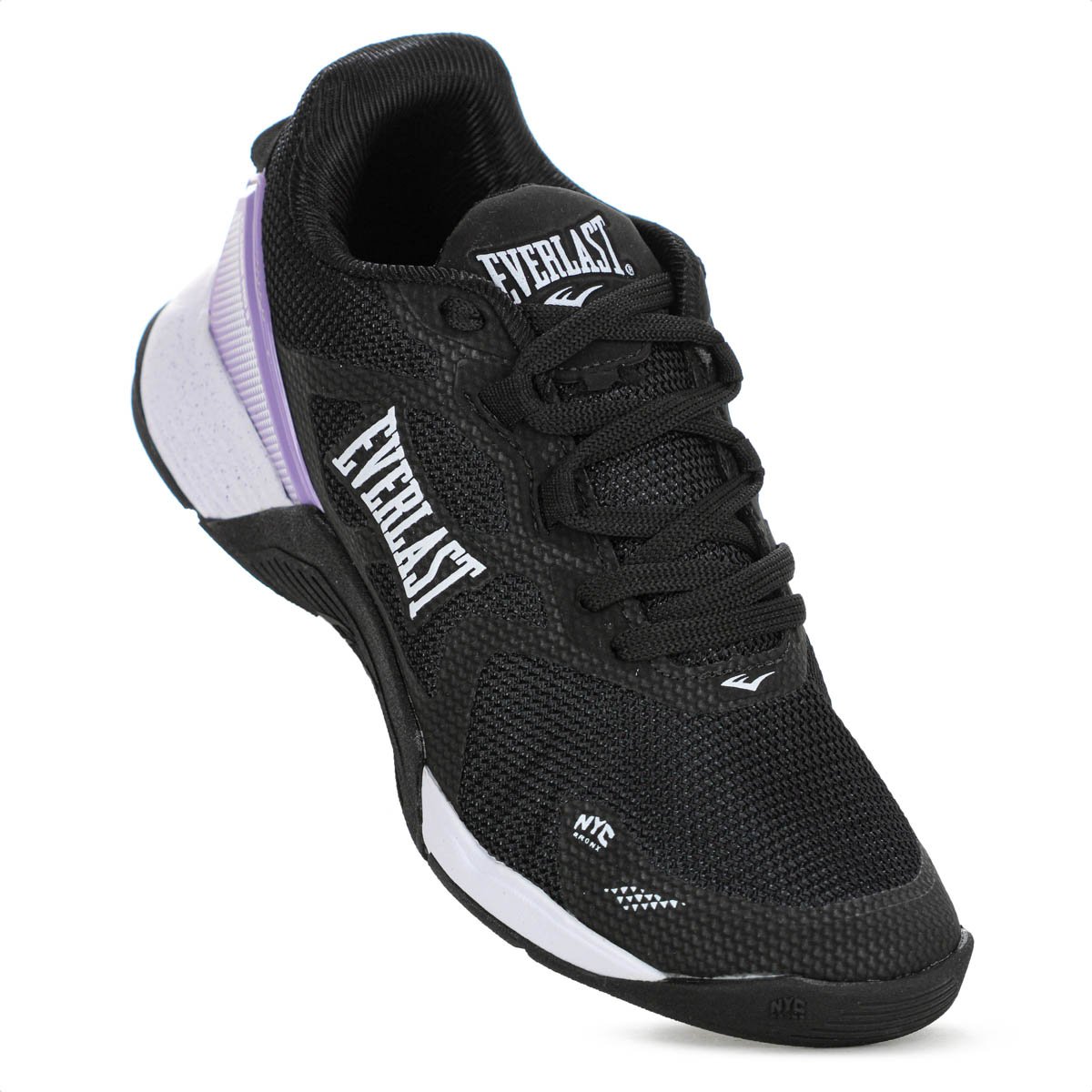 Tenis Everlast Climber Pro 3 Preto e Lilas - Feminino Preto 5