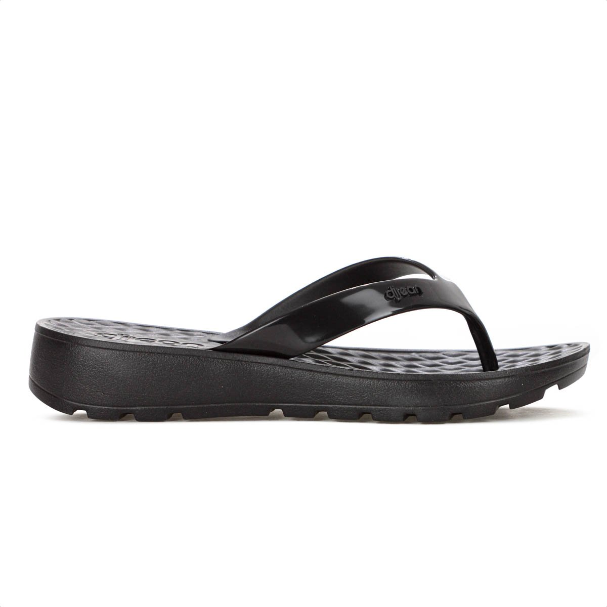 Chinelo Dijean Tira Evernizada 282 Preto - Feminino Preto 4