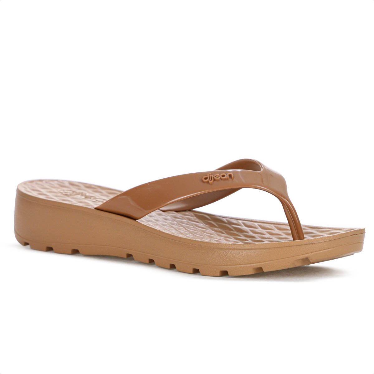 Chinelo Dijean Tira Evernizada 282 Marrom - Feminino Marrom 3