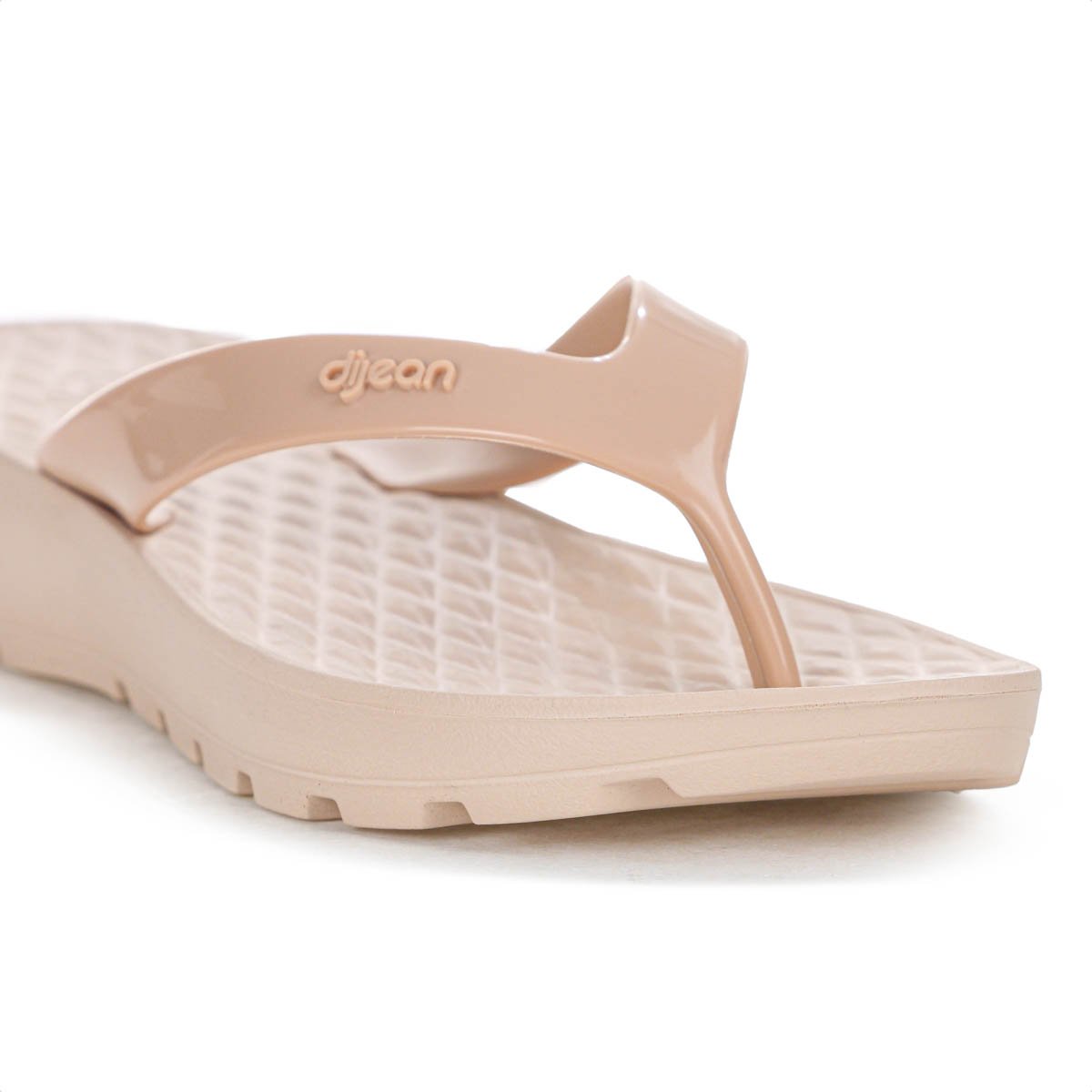 Chinelo Dijean Tira Evernizada 282 Nude Claro - Feminino Bege 8