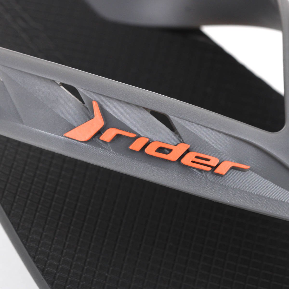 Chinelo Rider Street Preto Cinza e Laranja - Masculino Cinza 5