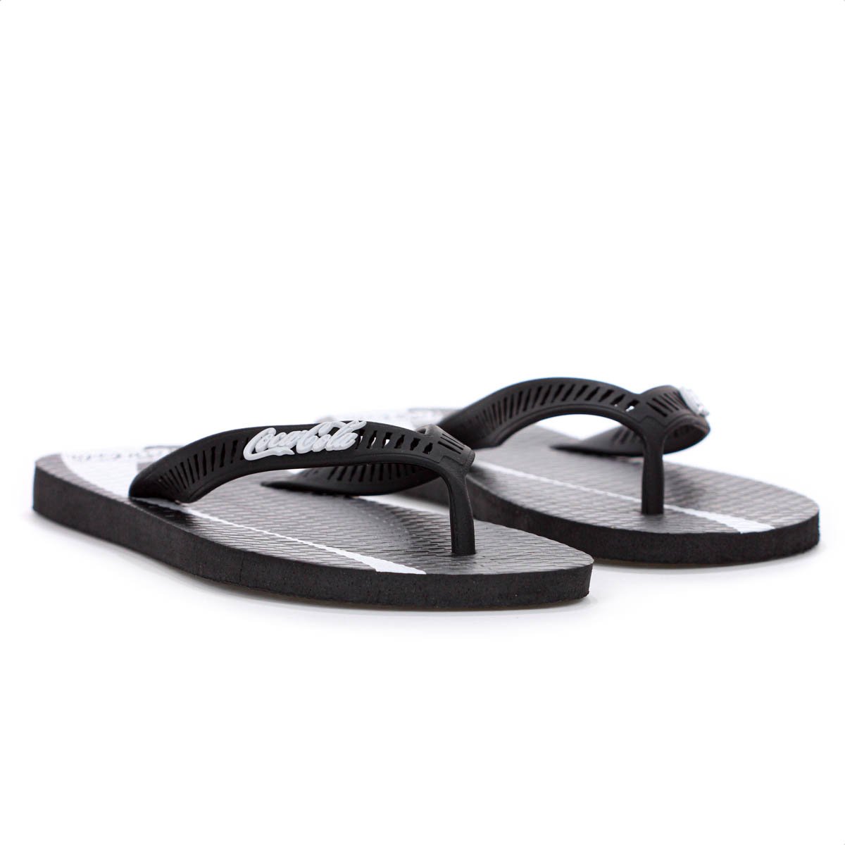 Chinelo Coca Cola Share a Coke Preto e Branco - Masculino Preto 2