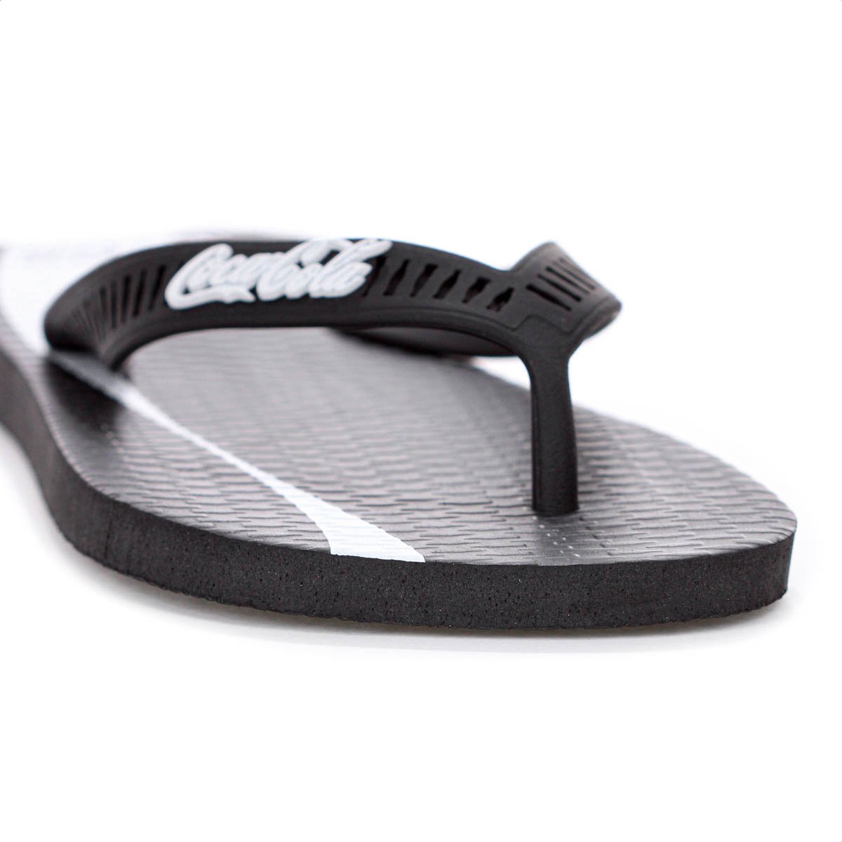 Chinelo Coca Cola Share a Coke Preto e Branco - Masculino Preto 8