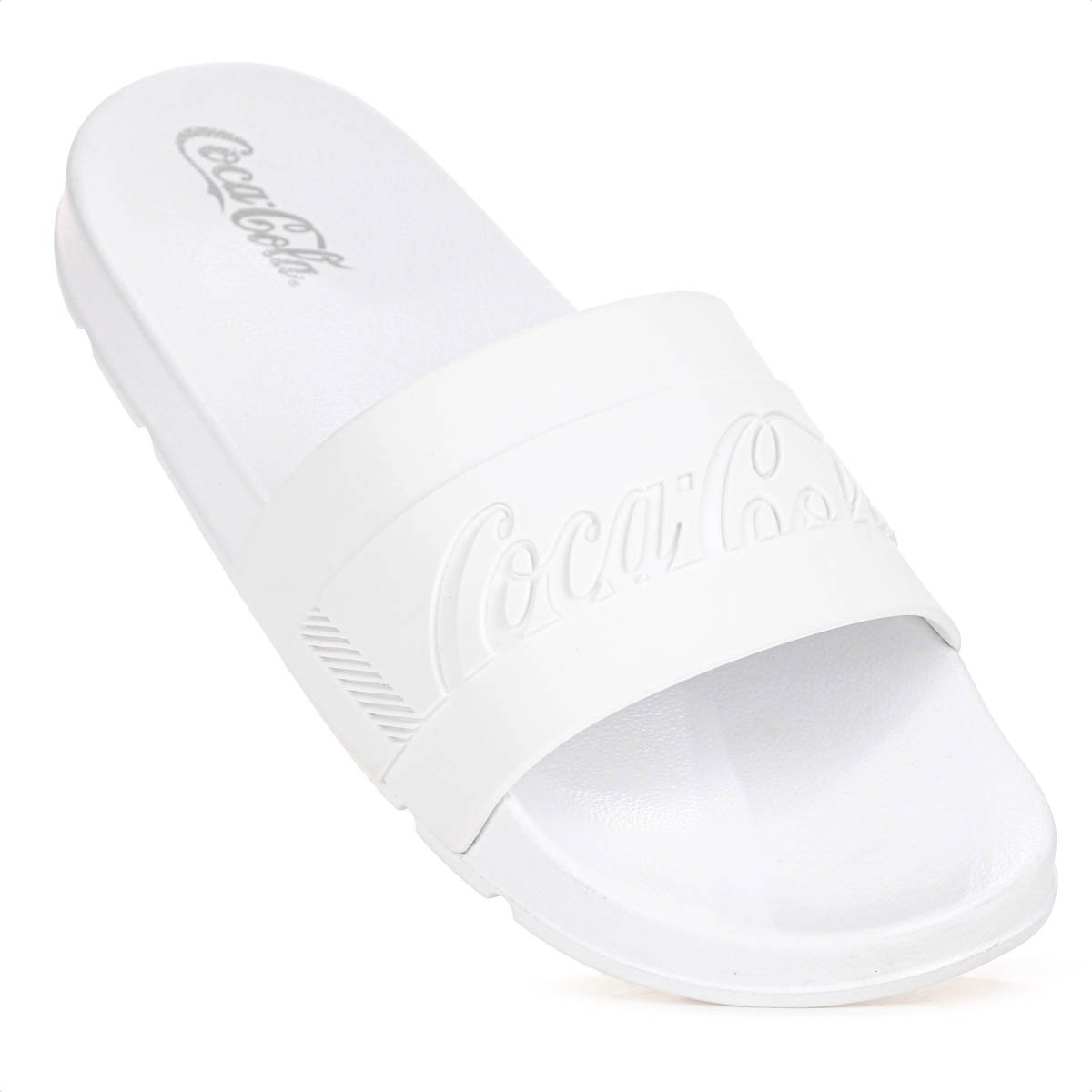Chinelo Coca Cola Slide Injetado Branco - Feminino Branco 5