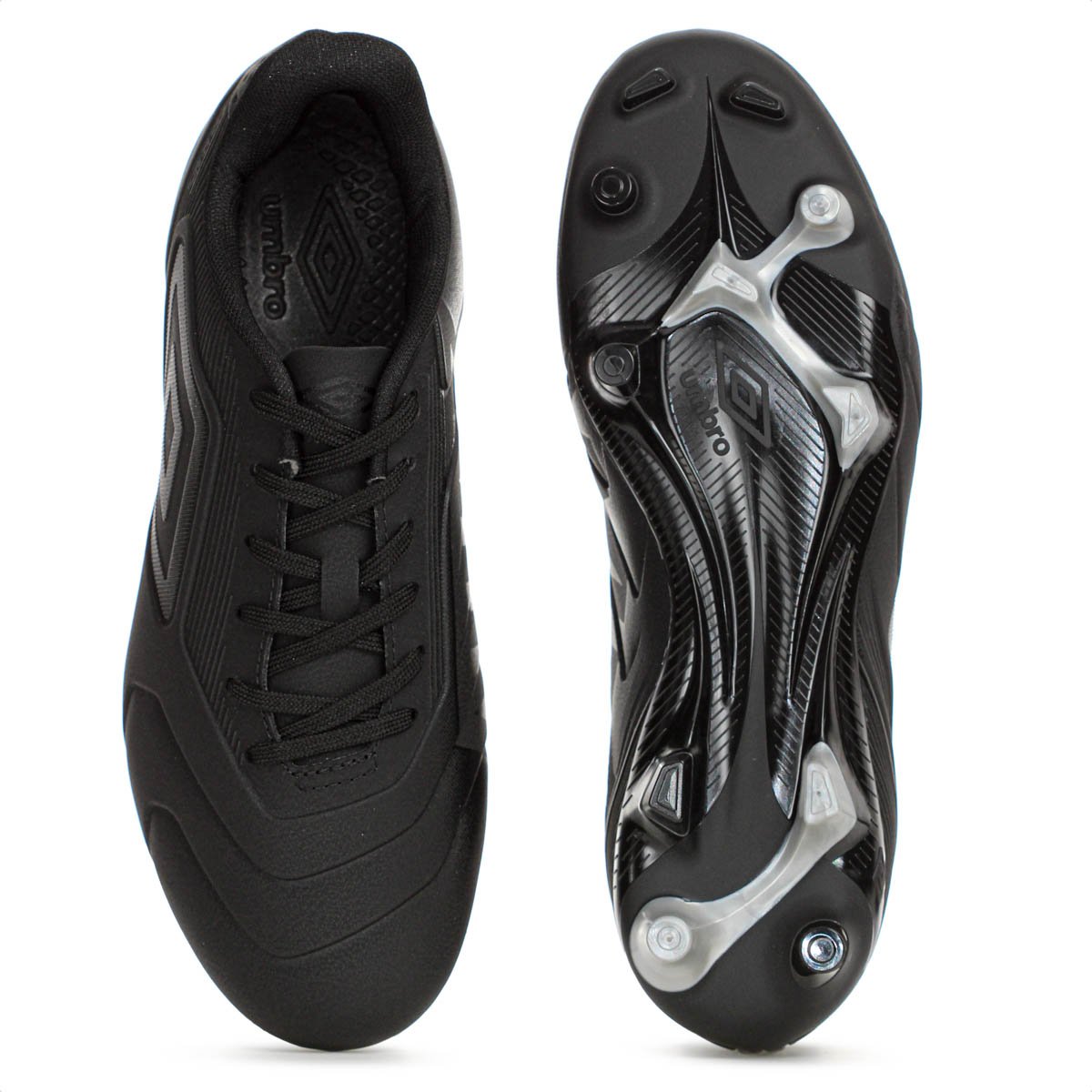 Chuteira Umbro Campo Attak III Preto - Masculino Preto 4
