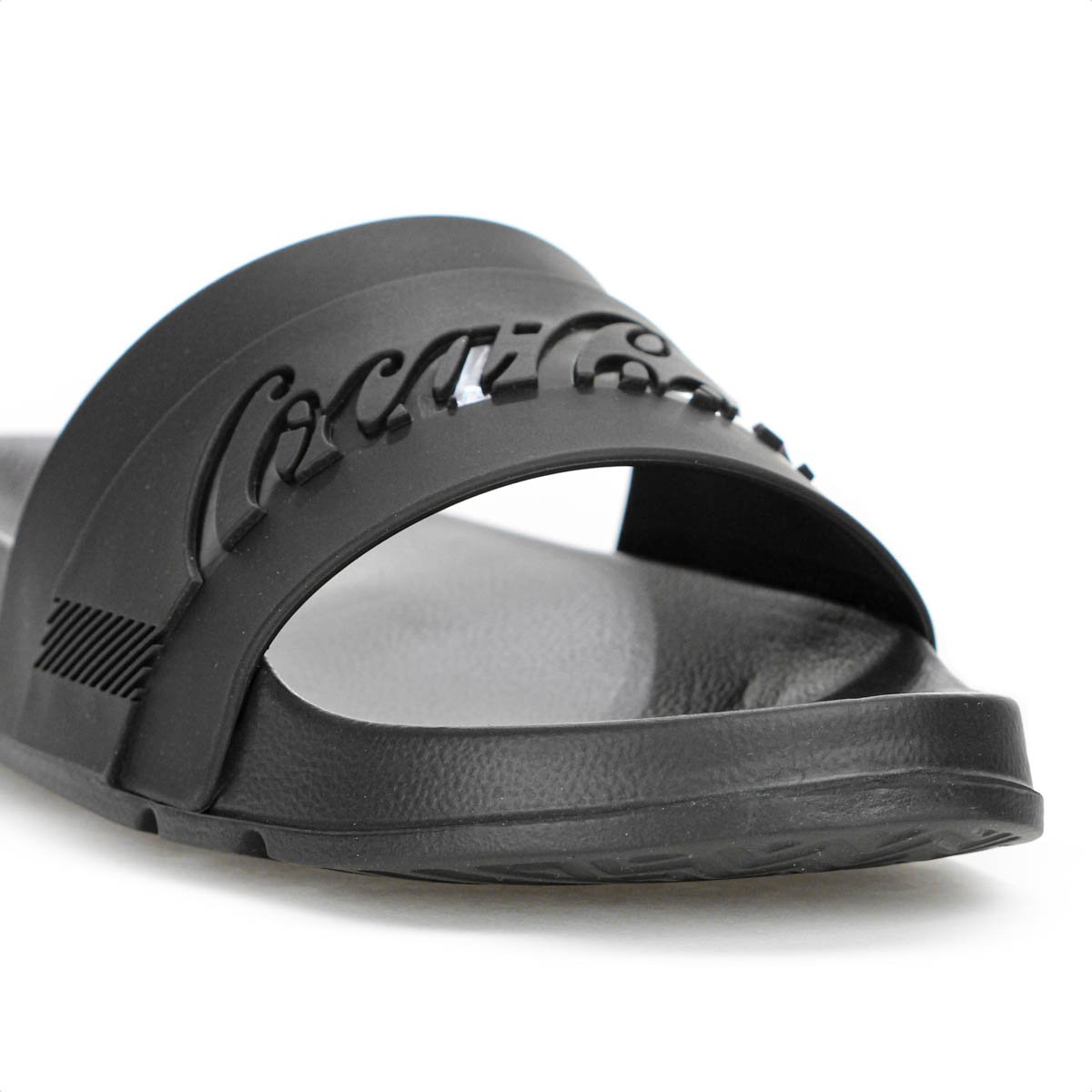 Chinelo Coca Cola Slide Injetado Preto - Feminino Preto 7