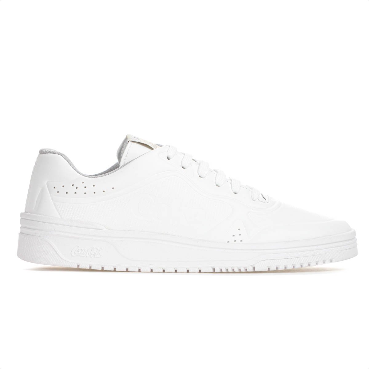 Tenis Coca Cola March Embossed Branco - Feminino