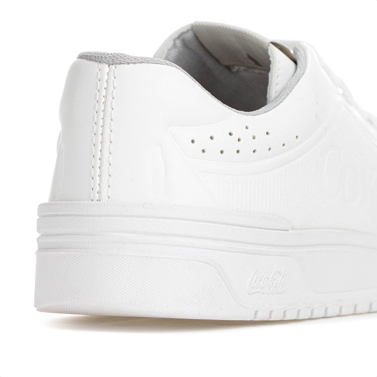 Tenis Coca Cola March Embossed Branco - Feminino Branco 7