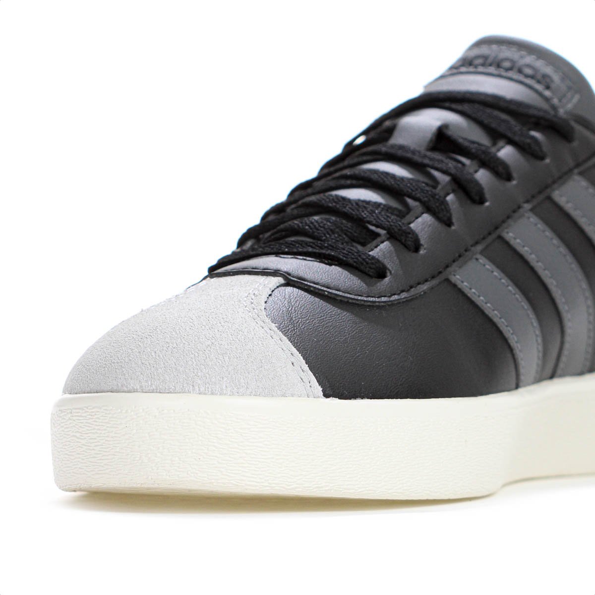 Tenis Adidas VL Court Base Preto e Cinza - Masculino Preto 6