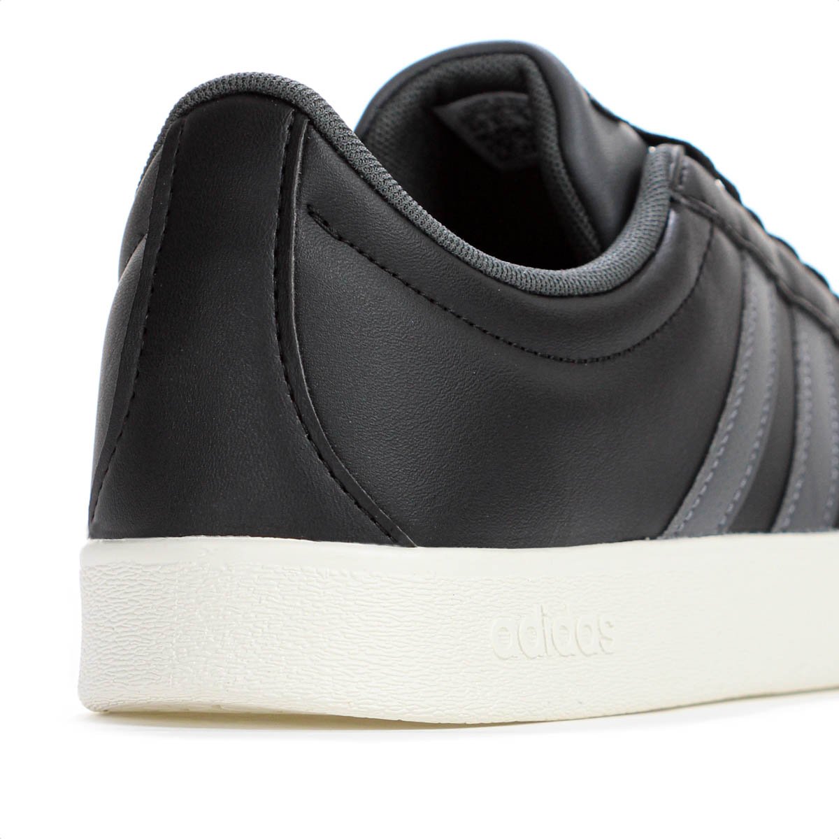 Tenis Adidas VL Court Base Preto e Cinza - Masculino Preto 7