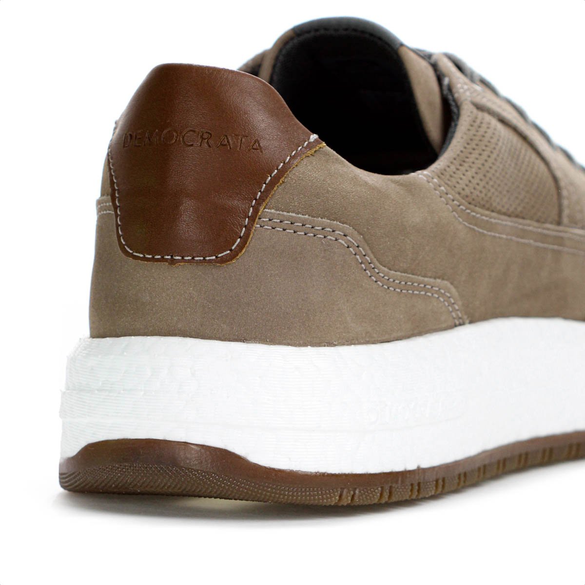 Tenis Democrata Drake Pulse Nobuck Marrom Claro - Masculino Marrom 7