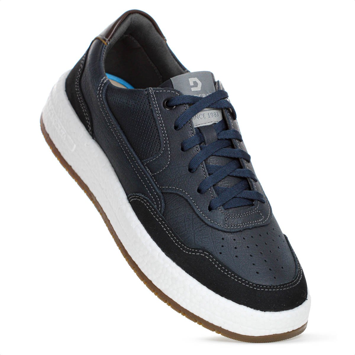 Tenis Democrata Drake Pulse Nobuck Azul Marinho - Masculino Azul Marinho 5