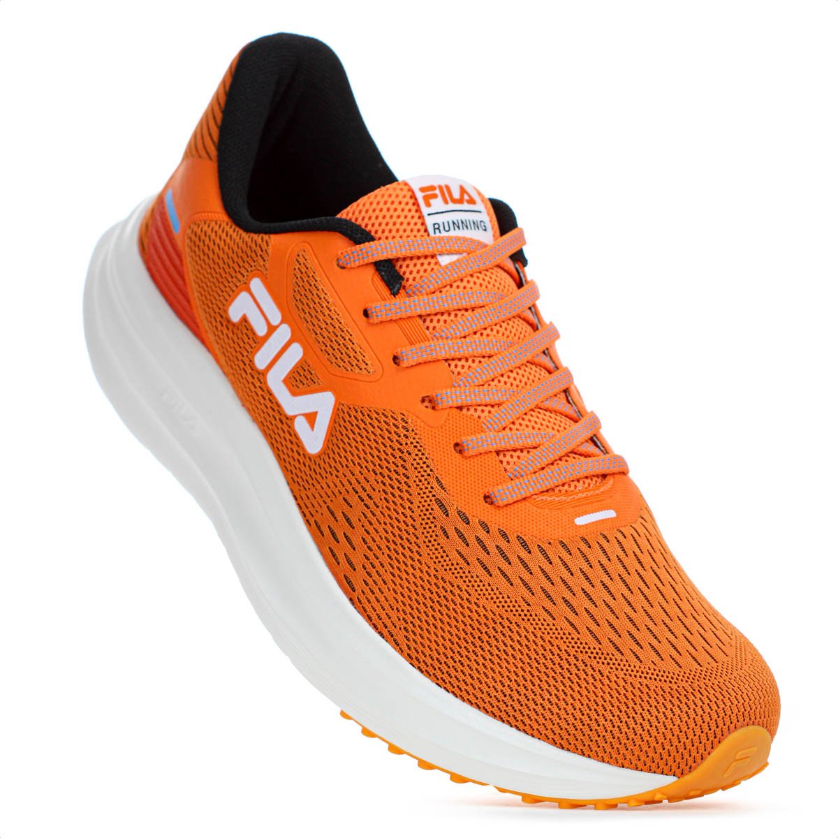 Tenis Fila Fastness Laranja Azul e Branco - Masculino Laranja 5