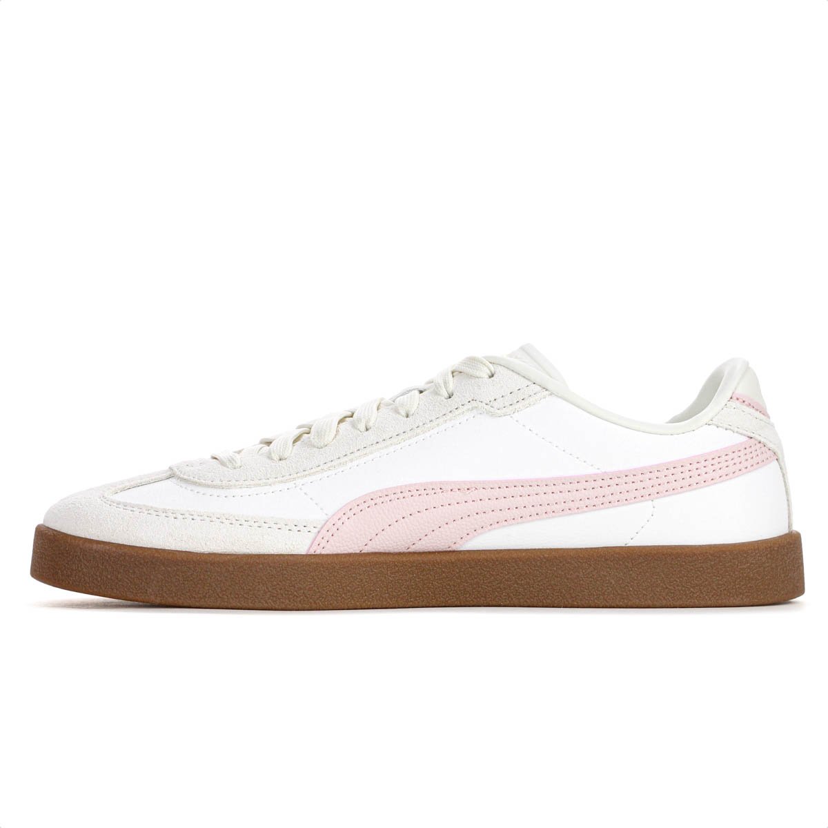 Tenis Puma Club II Era Branco Rosa e Off White - Feminino Branco 2