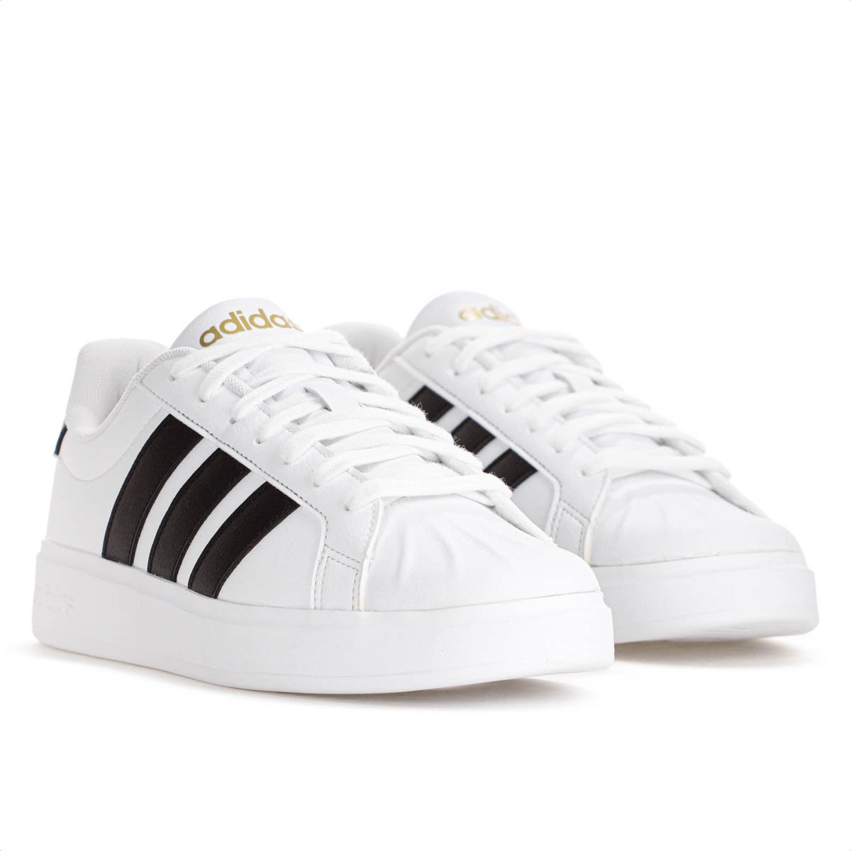 Tenis Adidas Streettalk Branco e Preto - Masculino Branco 4