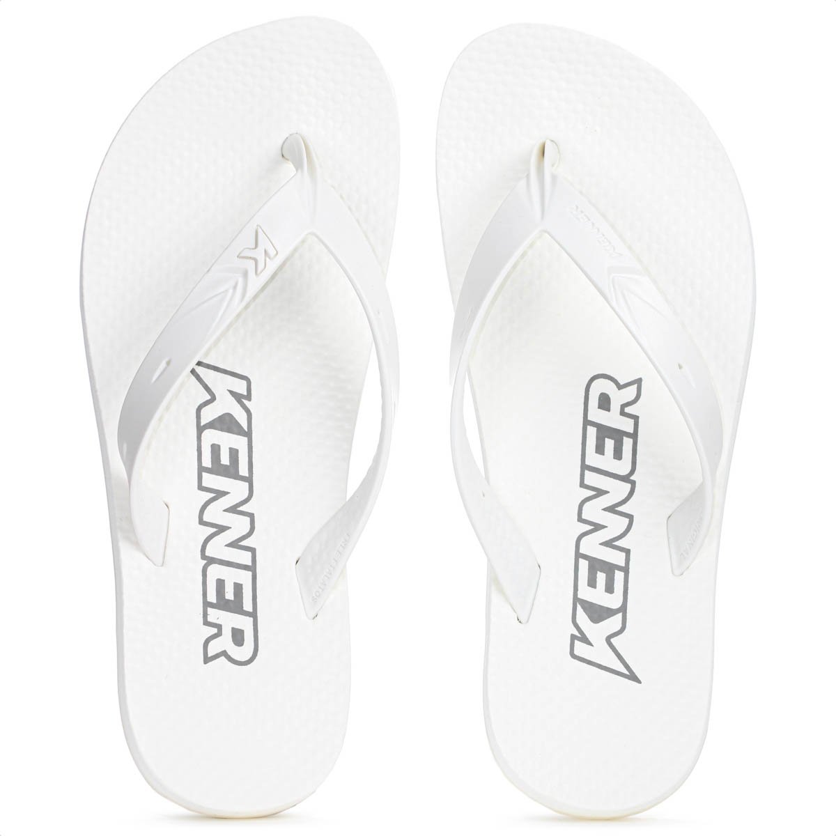 Chinelo Kenner New Summer Branco e Cinza - Masculino