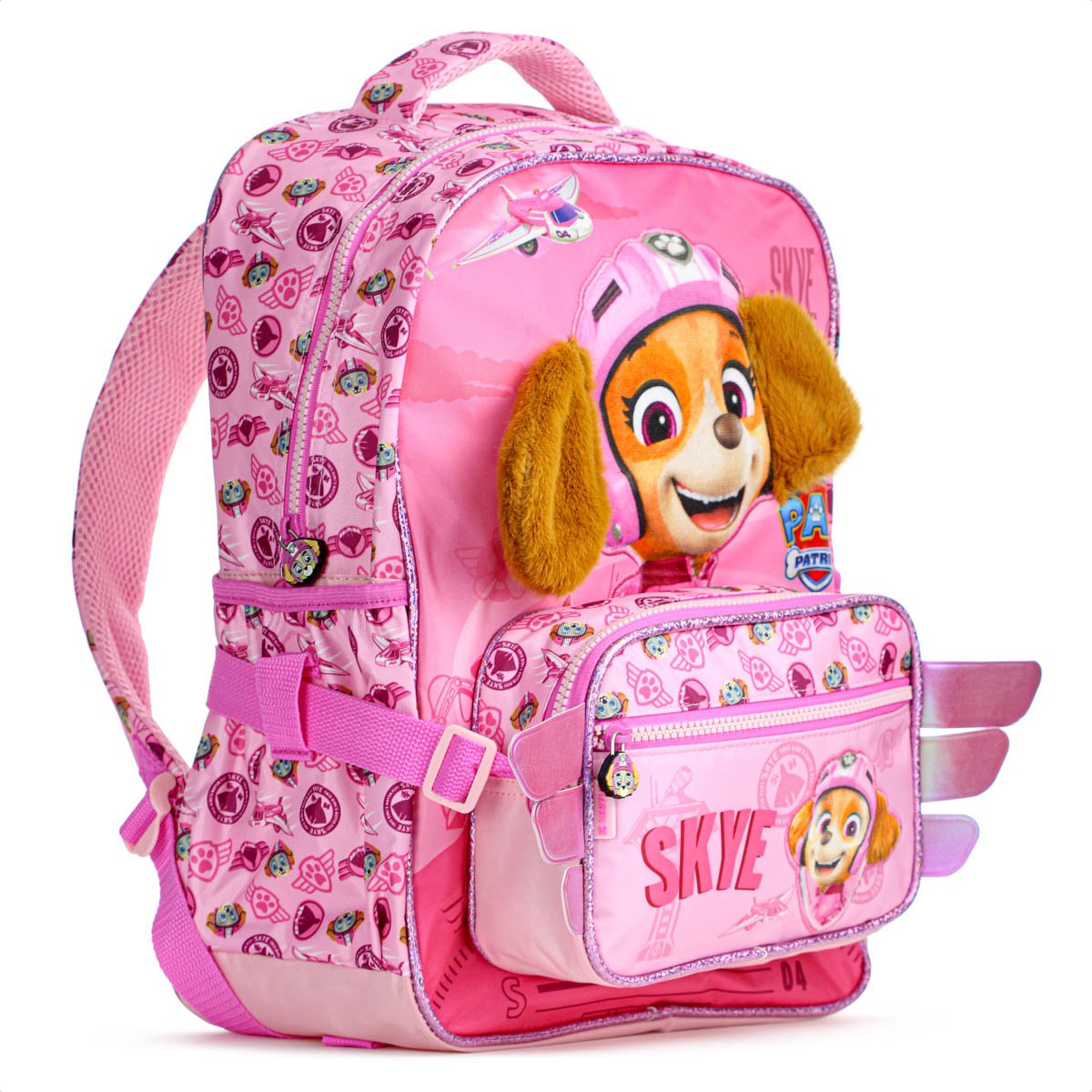 Mochila Escolar Xeryus 16 Patrulha Canina Skye 15262 Rosa - Infantil Rosa 2