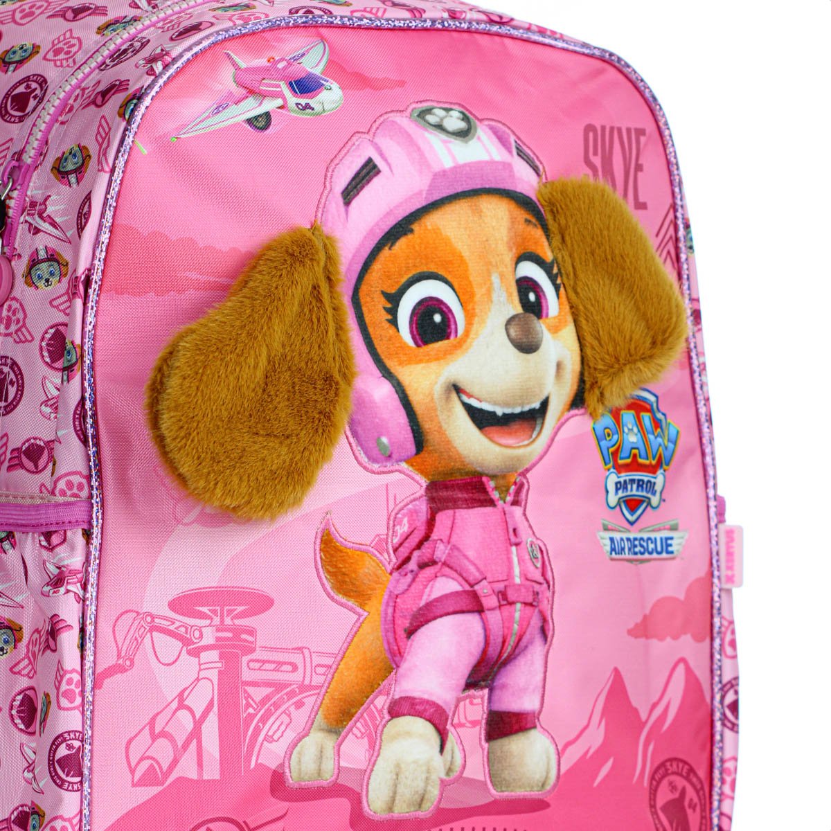 Mochila Escolar Xeryus 16 Patrulha Canina Skye 15262 Rosa - Infantil Rosa 3