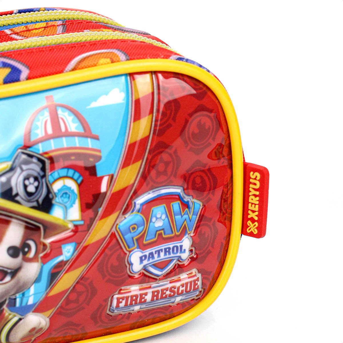 Estojo Duplo Xeryus Patrulha Canina 15296 Vermelho e Azul - Infantil Vermelho 2