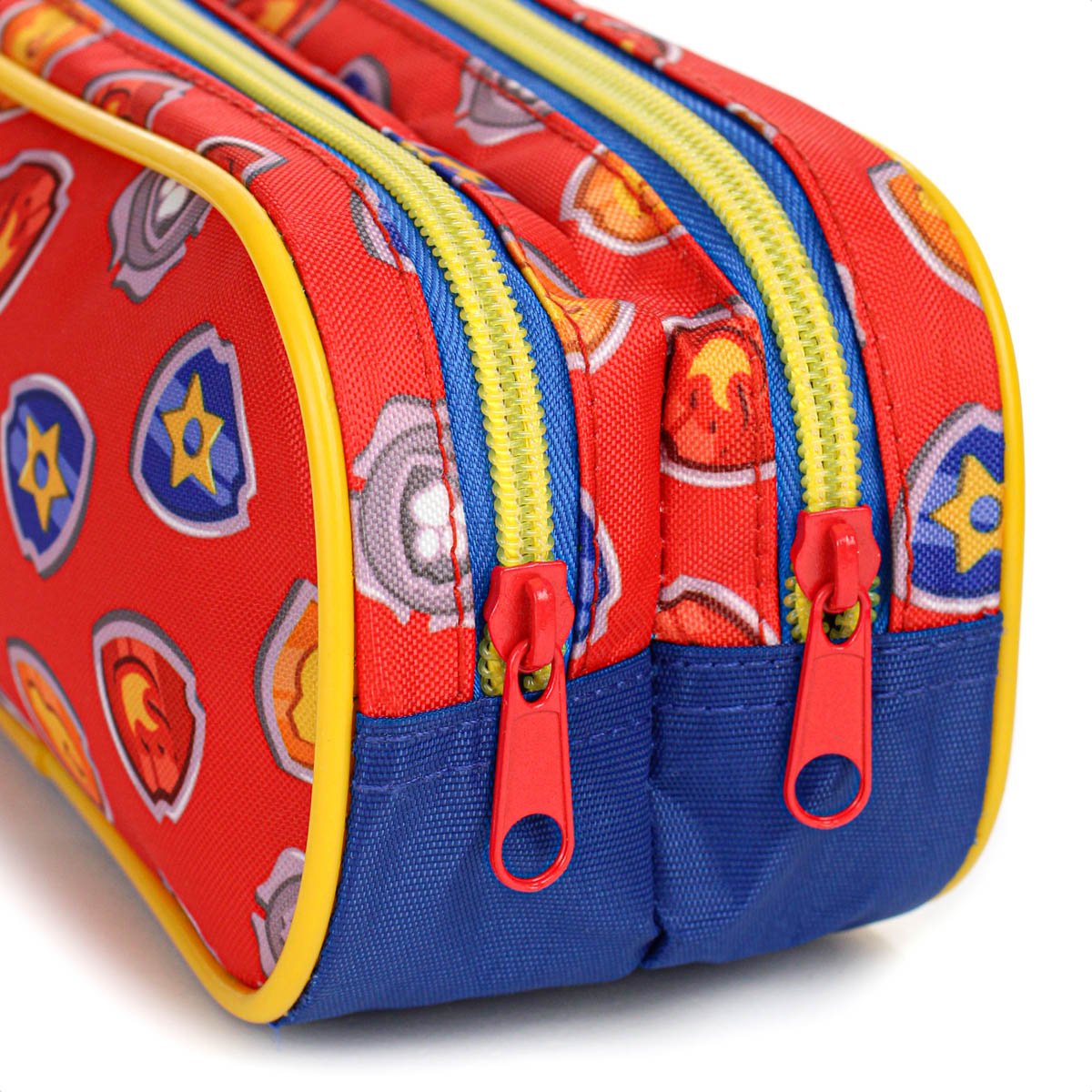 Estojo Duplo Xeryus Patrulha Canina 15296 Vermelho e Azul - Infantil Vermelho 4