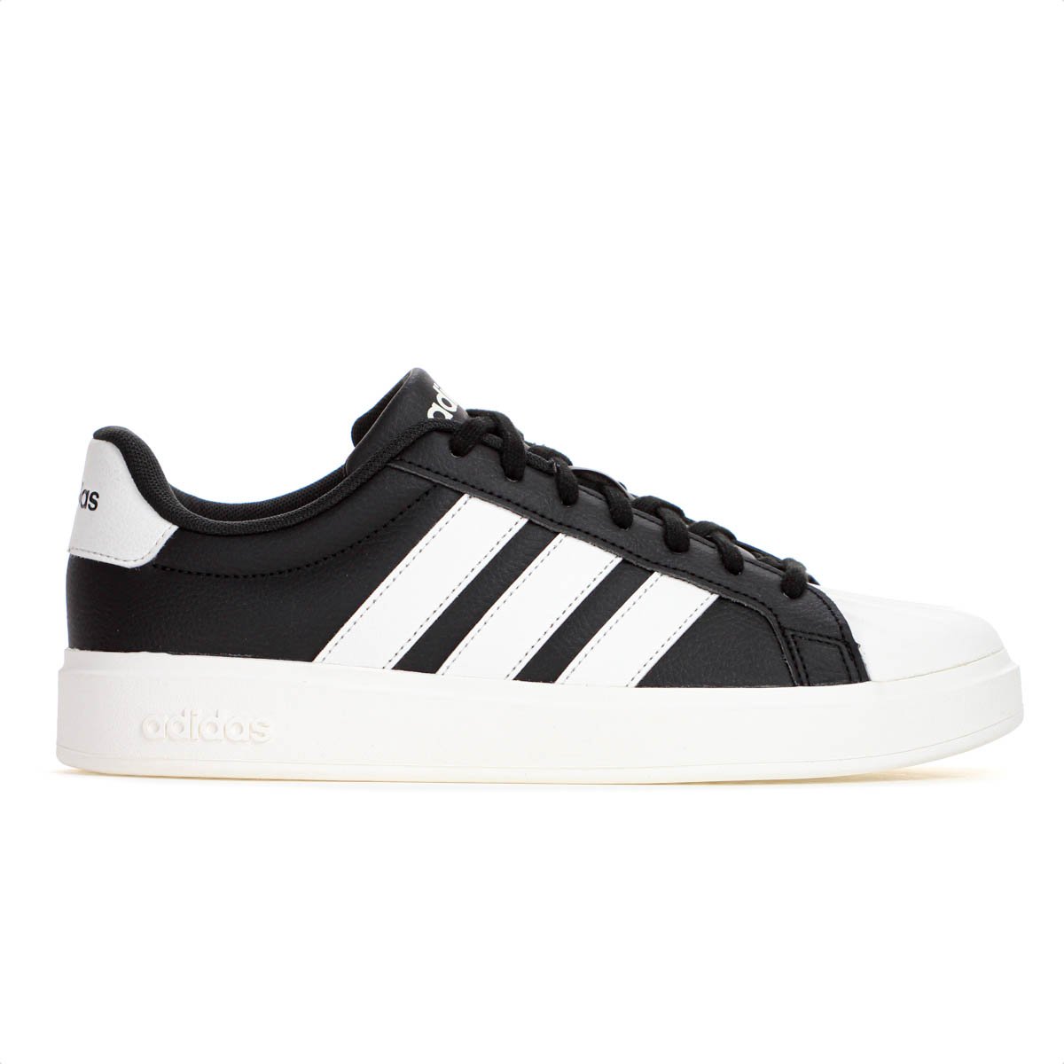 Tenis Adidas Streettalk Preto e Branco - Feminino    