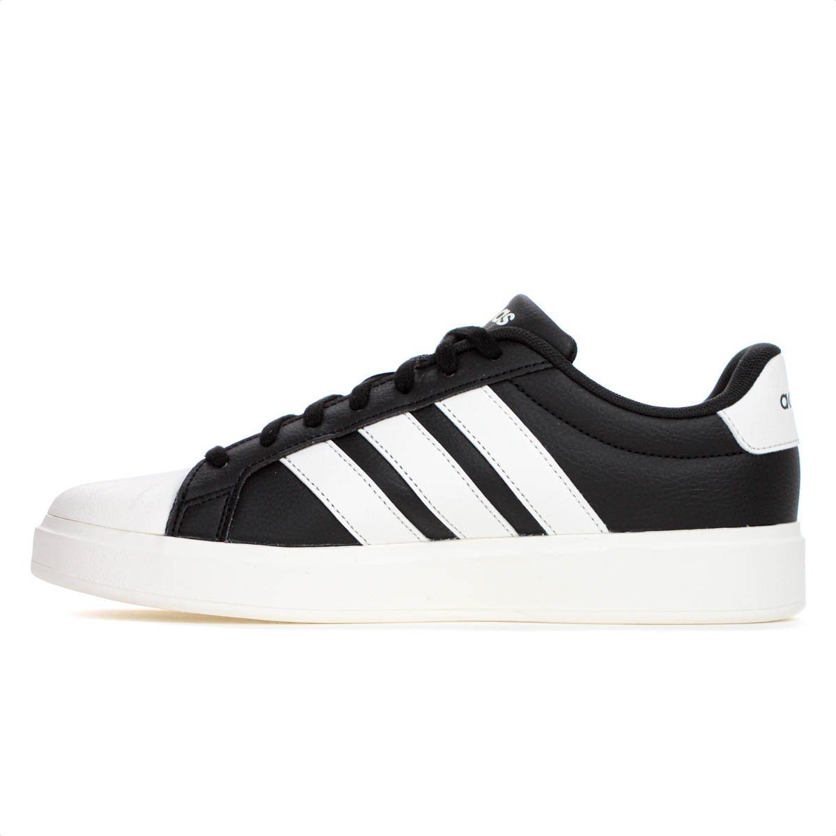 Tenis Adidas Streettalk Preto e Branco - Feminino Preto 2