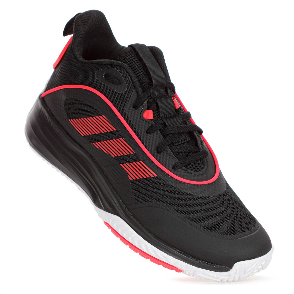 Tenis Adidas Own The Game 3.0 Preto e Coral - Masculino Preto 4
