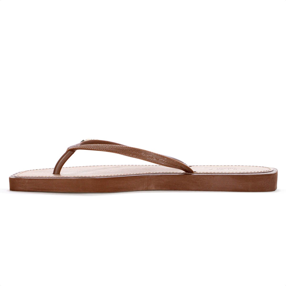 Chinelo Brizza Arezzo Bico Quadrado Marrom Cacau - Feminino Marrom 5