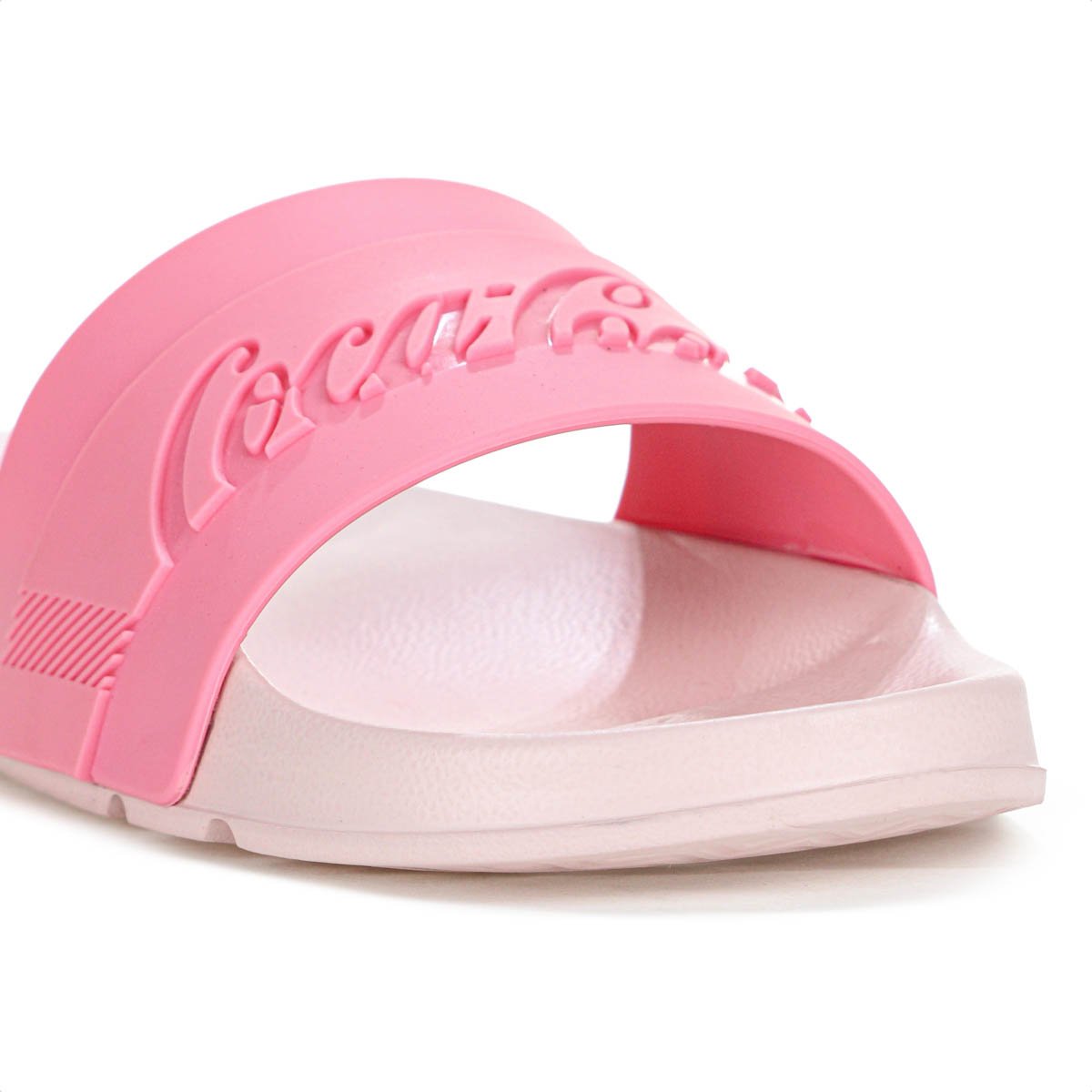 Chinelo Coca Cola Slide Injetado Rosa - Feminino Rosa 8